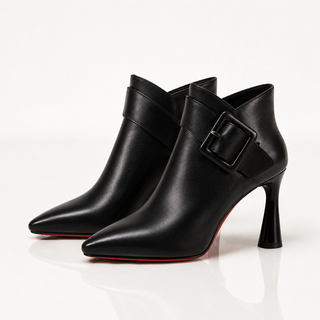 Ginevra stivaletti donna con fibbia – dettaglio