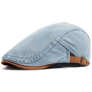 Varel | Berretto piatto premium in denim – stile senza tempo e comfort quotidiano