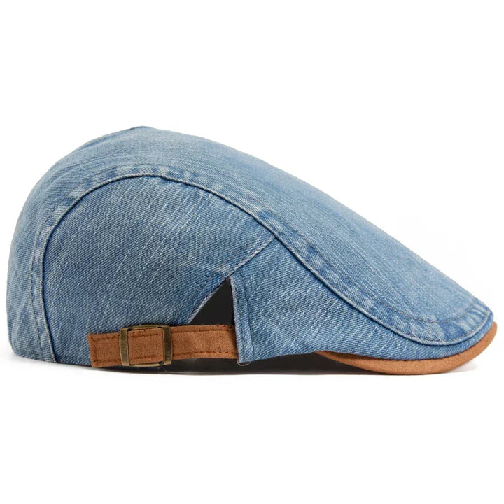 Varel | Berretto piatto premium in denim – stile senza tempo e comfort quotidiano