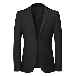 Blazer uomo monopetto slim fit, nero
