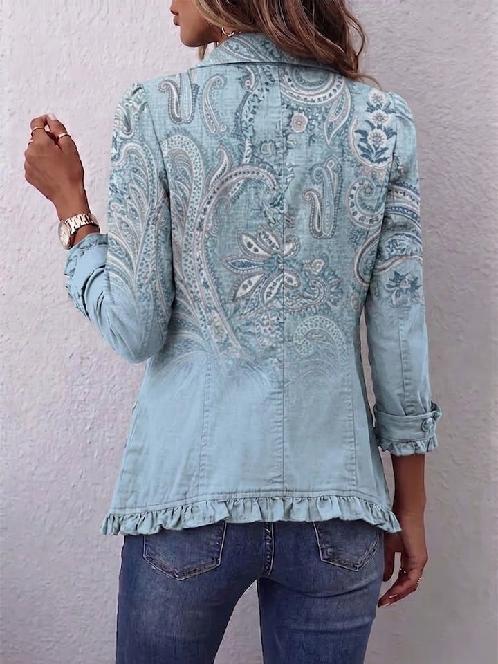 Palmira | Giacca in Cashmere Vintage con Volant