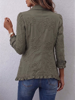 Teresa | Blusa Ricamata con Volant