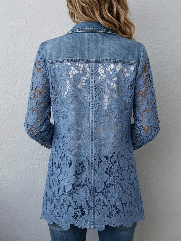Fulvia | Giacca con Pizzo Floreale
