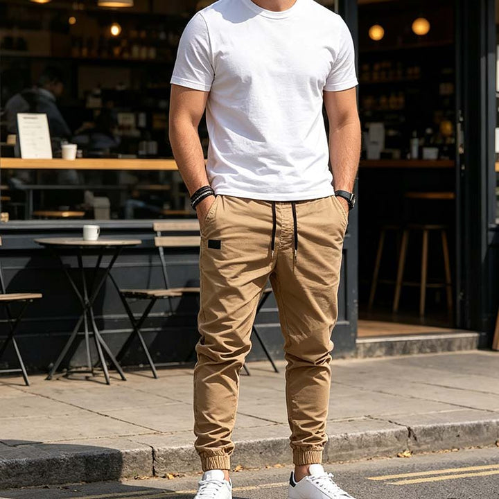 Matteo pantaloni casual uomo – vista posteriore